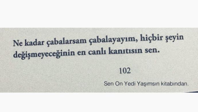 Ne kadar çabalarsan çabala asla değişmeyen ve dahası sürekli seni üzen birisini ne kadar hayatında tutabilirsin?