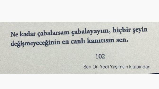 Ne kadar çabalarsan çabala asla değişmeyen ve dahası sürekli seni üzen birisini ne kadar hayatında tutabilirsin?