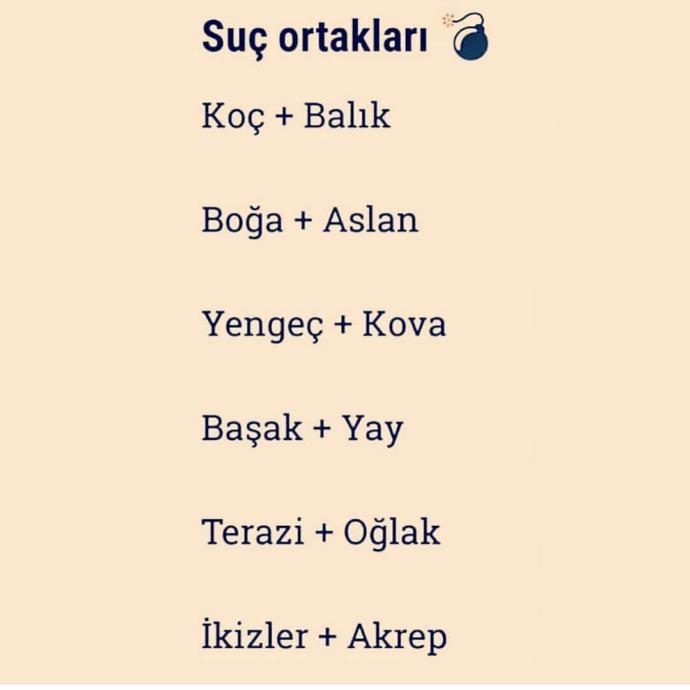 Suç ortağınız kim 😬 ?