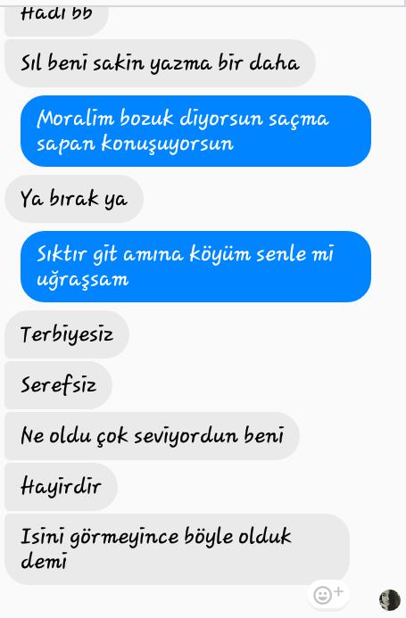 Seksting arkadaşı olmak istiyor sonra bana karşı öN yargılı davranıyor Kim haklı kim haksız? 