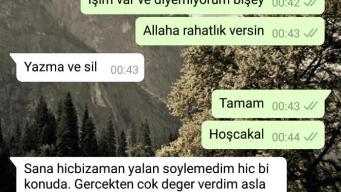 Bu mesajdan sonra tekrar yazma ihtimali  var mı sizce?