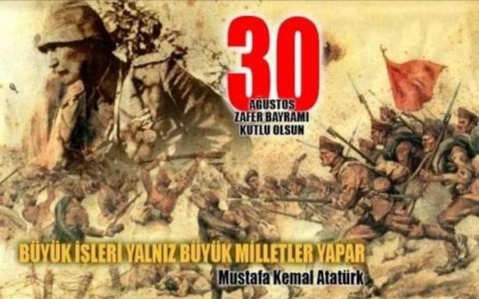 Klasik bir soru olacak ama 30 Ağustos Zafer Bayramı deyince aklınıza ne geliyor? 😊?