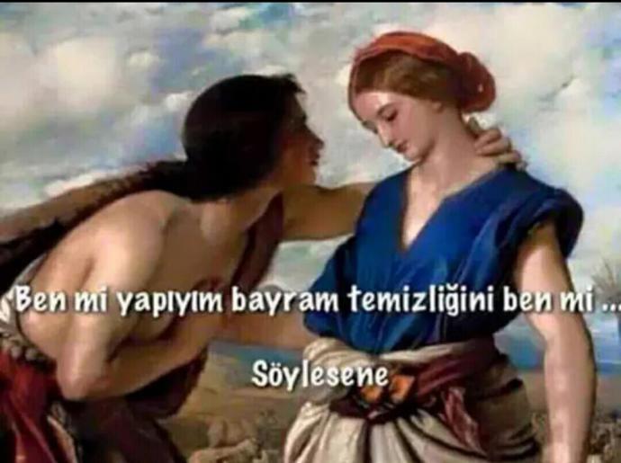 Sizin evde bayram temizliğini kim yapıyor?