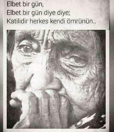 Elbet bir gün dediklerimiz .....??
