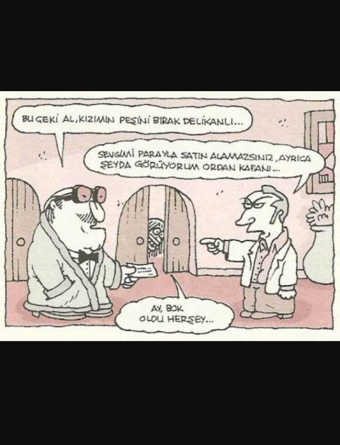 Sevgilinizin babası ayrilmaniz için kac para istiyorsun dese ne cevap verirsiniz  var mı bir miktar 😂 ?