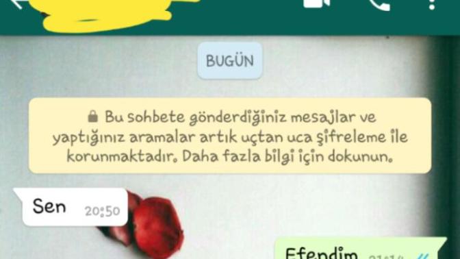 Birden bana bu mesajı attı, anlamadım? (Resimli)?