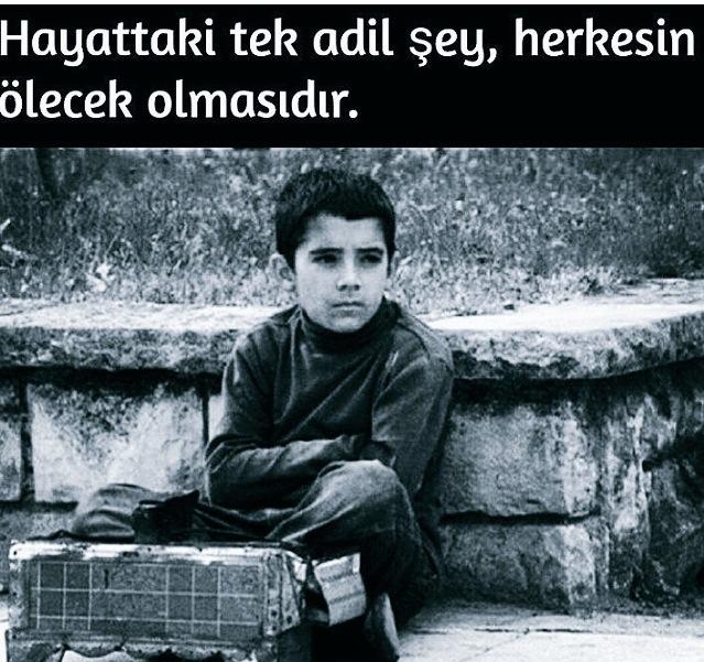 Size göre hayatta ki en adil şey ne ?
