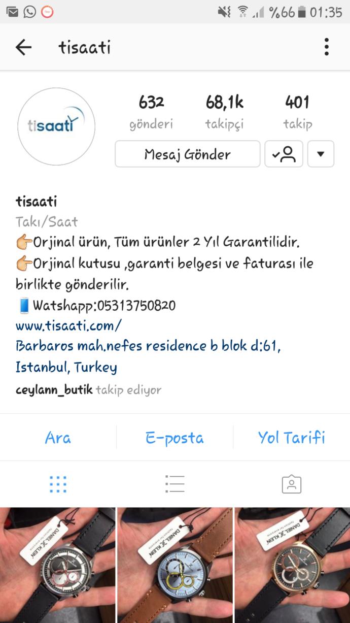 Tisaati alışveriş yapan var mı?