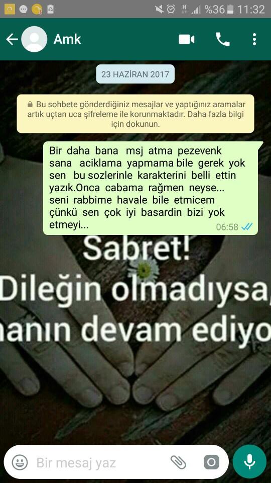 Şeref yoksunu Şu an nişanlı beni aldattığı kişi ile ayrılırken son dediğim sözler nasıl??