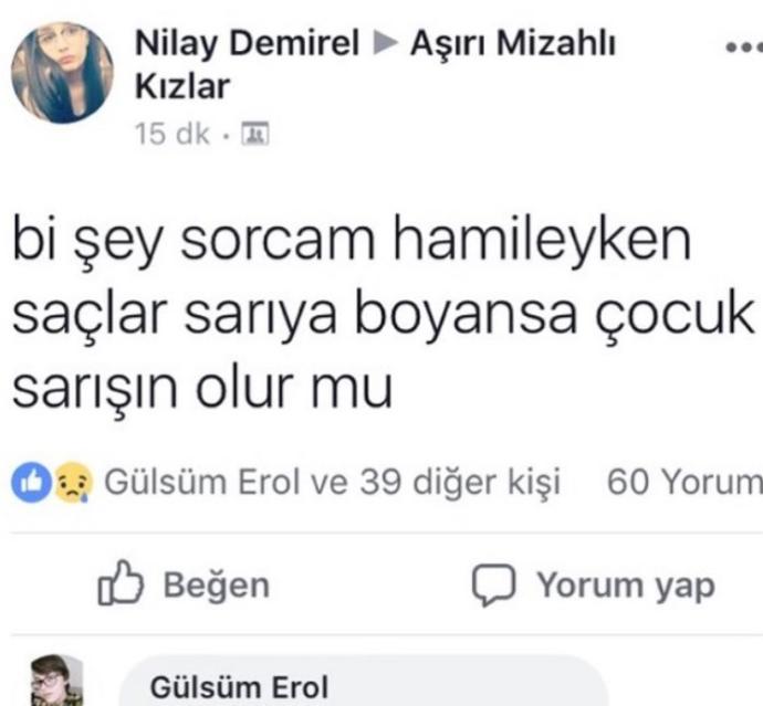 Hamileyken saçları sarıya boyasak çocuk sarışın olur mu 🤔🤔🤔🤔?