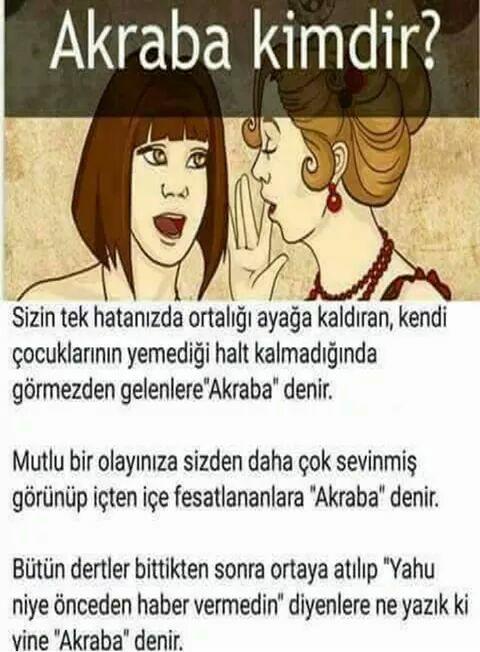 Akraba kimdir :/?