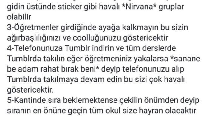 Okula tavsiyeleri ister misin?
