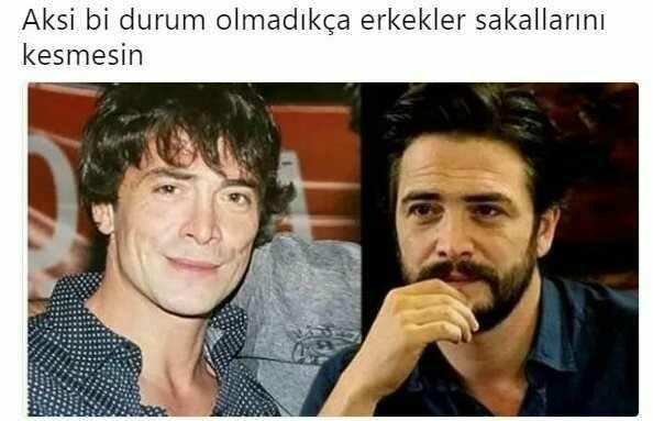 Sakallı erkek mi, sakalsız mi??