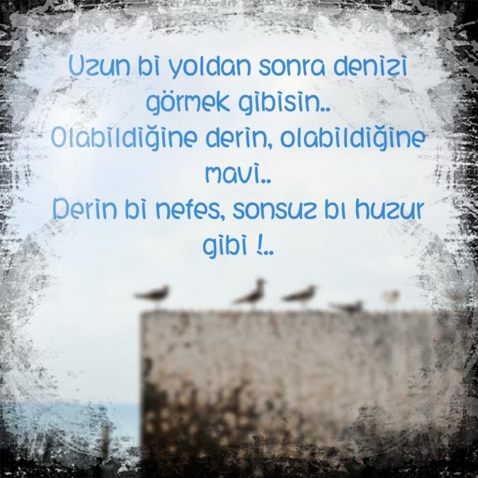 "Yolları denize varan insanlar dururken, çıkmaz sokakları sevmeyin." Siz sevgi işlerinde hangisini seçtiniz?