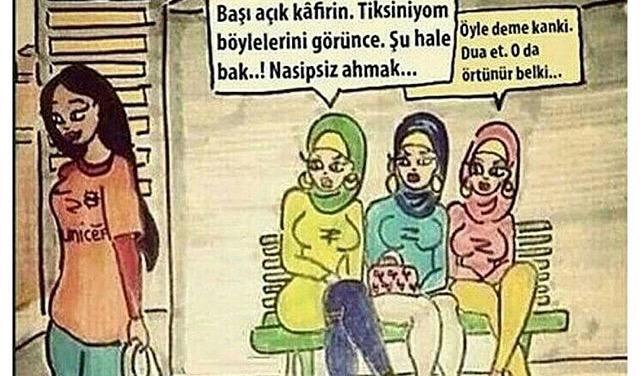 Nefret ediyorum bu tur kapalılardan haksız miyim ?