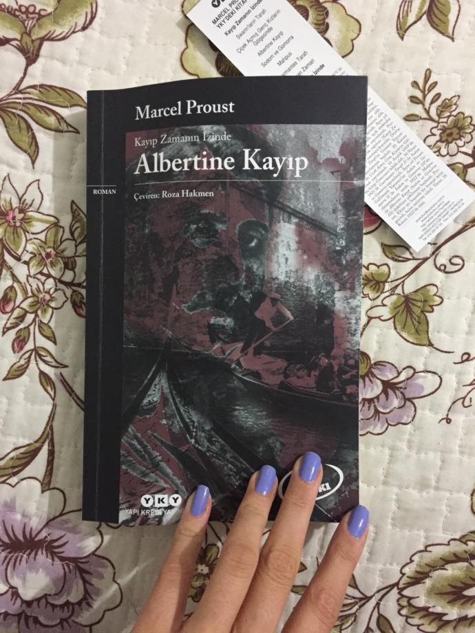 Albertine Kayıp'ı okuyanınız var mı?