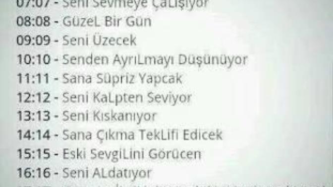 Saatlerin anlamları ne kadar doğru sizce?