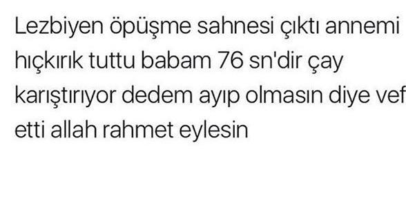 AİLENİZLE FİLM İZLERKEN SEVİŞME SAHNESİ GELİNCE SİZDE KANAL DEĞİŞTİRYORMUSUNUZ?