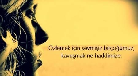 Bazen öyle çok özlersin ki kalbin daralır, bir an nefesin kesilir. Siz hiç öyle özlediniz mi ?