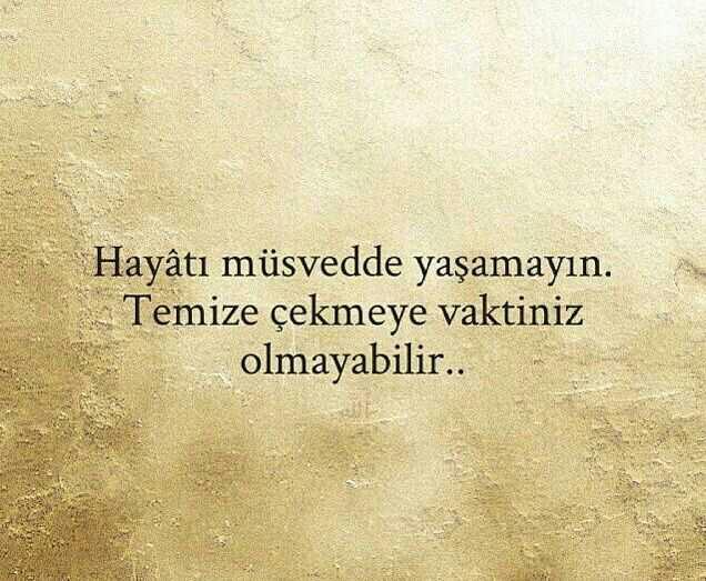 Hayatı nasıl yaşamak lazım??