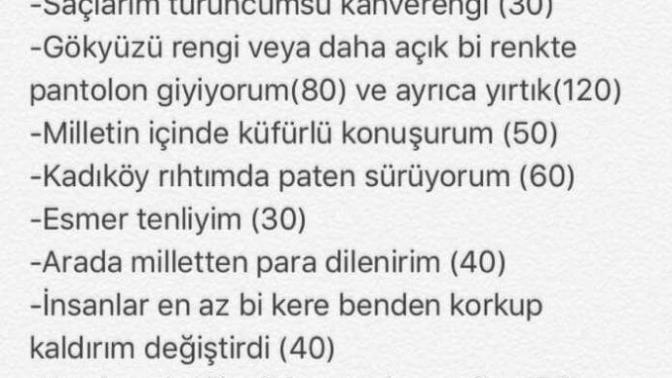 Ne kadar kekosun kendini keko olarak görür müsün?