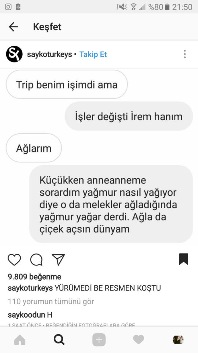 Bize de böyle cümleler kuracak adamlar nerede?