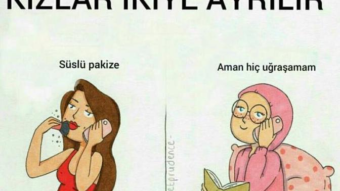 Kızlar siz hangisisiniz?