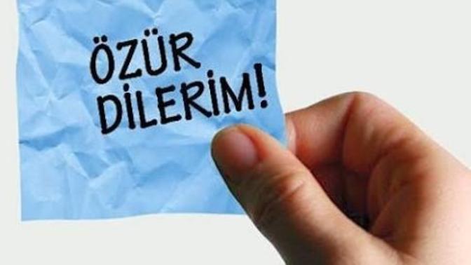 Özür dilemek erdemdir! Hatalar karşısında"özür" dilemeyi bilir misiniz?