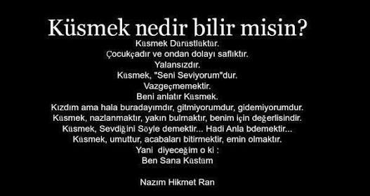 Küsmek çocukça bir davranış mıdır sizce?