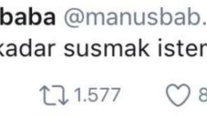 Bir insan niçin susmak ister?