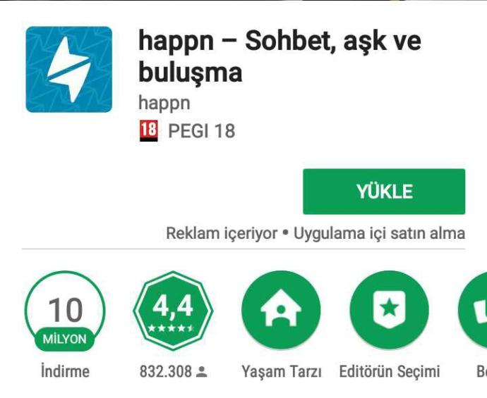 Happn(arkadaşlık) uygulamasını kullanan var mı aramızda??