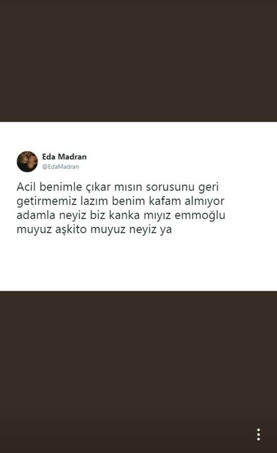 Cıkma teklifi vs böyle durumlar artik tarih mi oldu ??