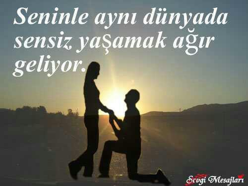 Ne seninle ne de sensiz olmuyor dediginiz biri var mı??