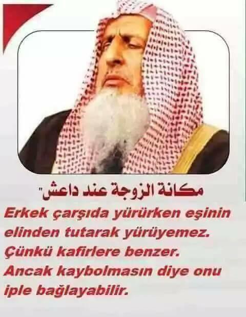 Erkek Çarşıda Yürürken Hanımının Elinden tutamaz diyen Yobaz hakkında ne düşünüyorsunuz ?