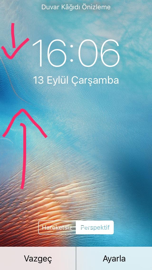 Iphone 5s sarı çizgi neden olur?