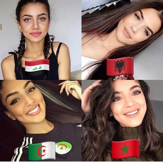 Sizce türk kizlari mi daha güzel ? 🇹🇷 🇹🇷Yabanci kizlar mi ? 🇦🇱 🇪🇬 🇬🇦 🇲🇦?