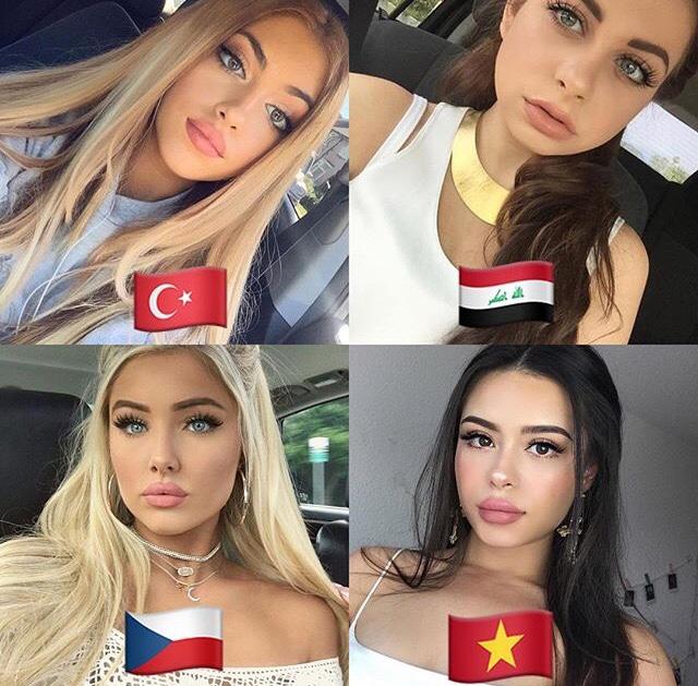Sizce türk kizlari mi daha güzel ? 🇹🇷 🇹🇷Yabanci kizlar mi ? 🇦🇱 🇪🇬 🇬🇦 🇲🇦?