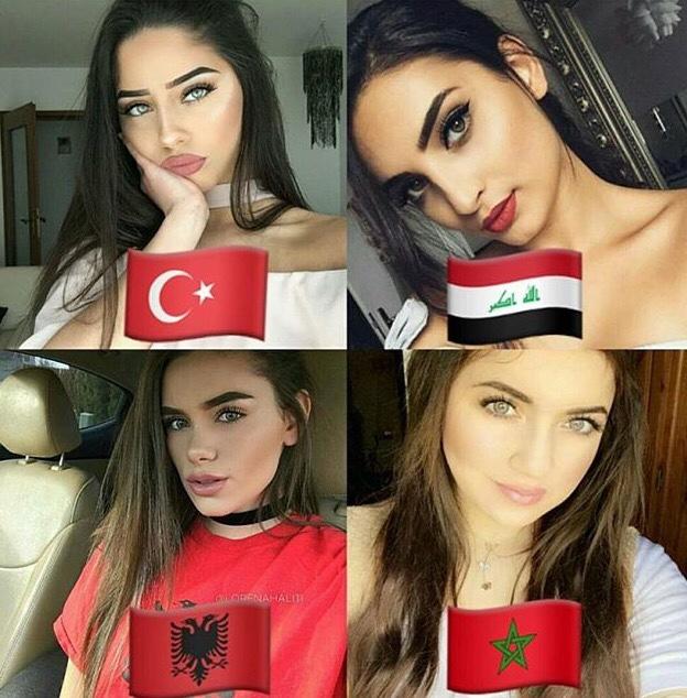 Sizce türk kizlari mi daha güzel ? 🇹🇷 🇹🇷Yabanci kizlar mi ? 🇦🇱 🇪🇬 🇬🇦 🇲🇦?