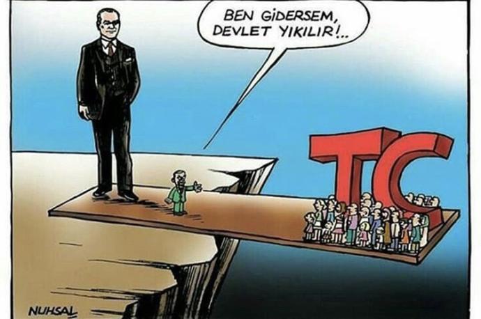 Anlamlı bir karikatür?