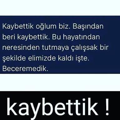 Sizce neden kaybettik??