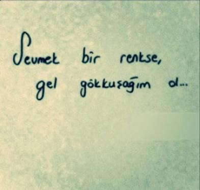 "Aşk'ın rengi olur mu?"Aşk ve sevgi birer renk olsa sizce hangi renk olurdu? 