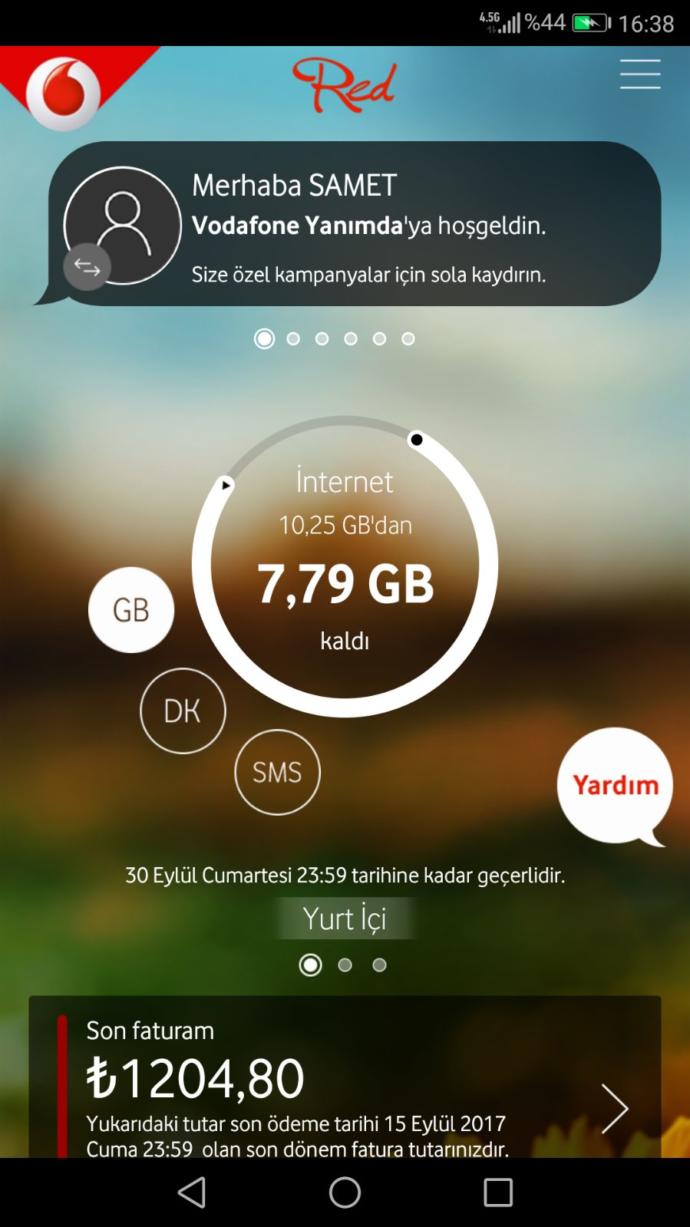 Telefonunuzda ayda kaç gb internet harcıyorsunuz?