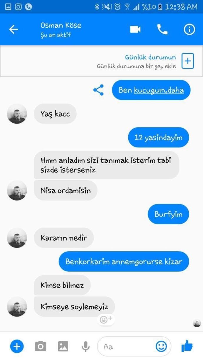 Pedofili bir İnsanlık suçudur! Bu tür insanlara karşı çocukları korumak için hep birlikte önlem alalım’mı?