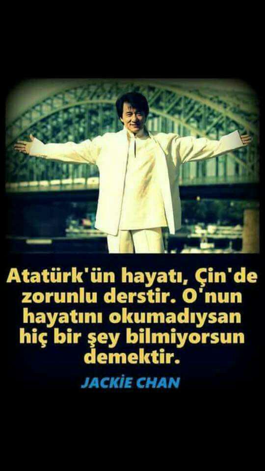 Atatürk'ün hayatının Çin'de zorunlu ders olduğunu biliyor mudyunuz??