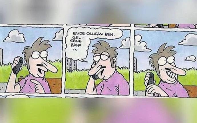 Size güzel bir karikatür attım nasıl buldunuz😀?