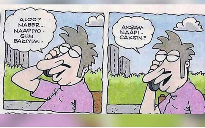 Size güzel bir karikatür attım nasıl buldunuz😀?