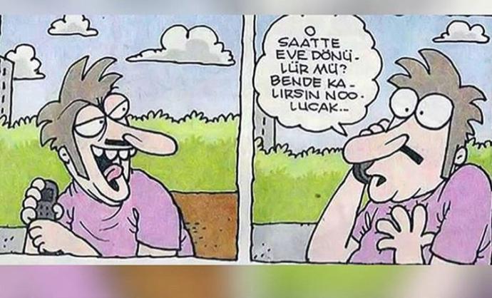 Size güzel bir karikatür attım nasıl buldunuz😀?
