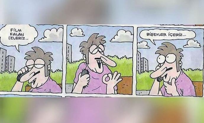 Size güzel bir karikatür attım nasıl buldunuz😀?