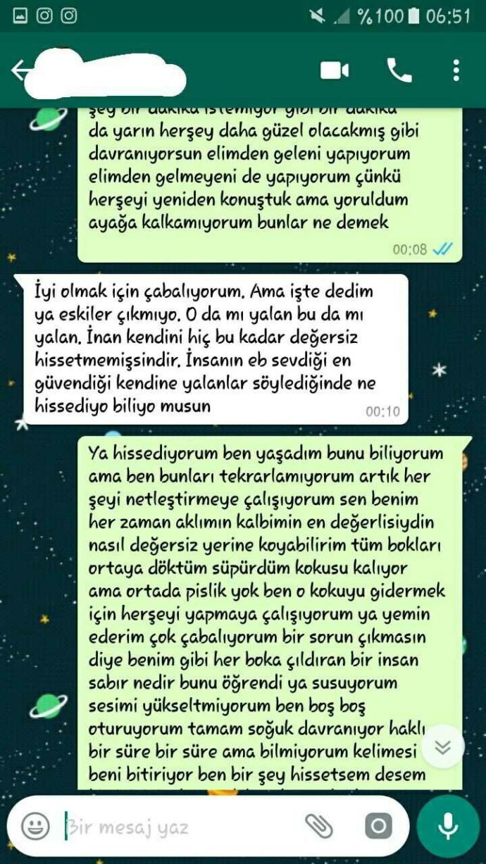 Yarı yolda bırakıldım mı?😥?
