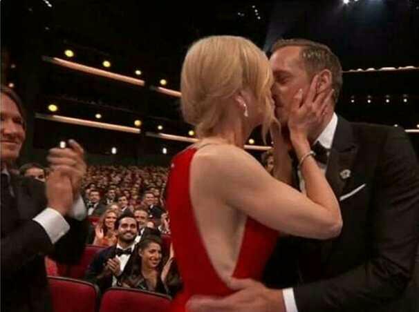 Nicole Kidman eşinin önünde rol arkadaşını öptü ve eşi bunu alkışladı. Siz olsaydınız ne tepki verirdiniz ??